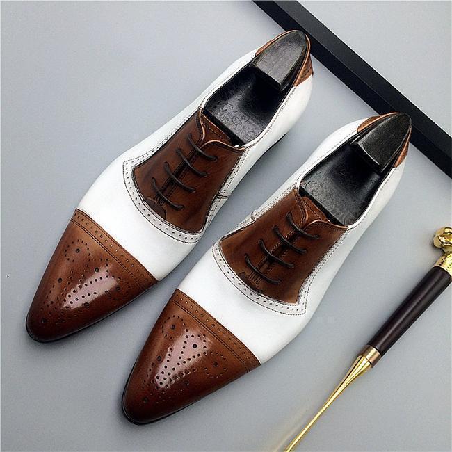 Breathable Oxford Dress Shoes