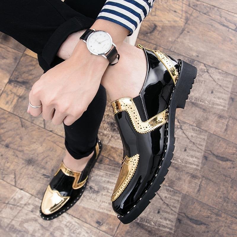 Luxury Bling Oxford Men Dress Shoes