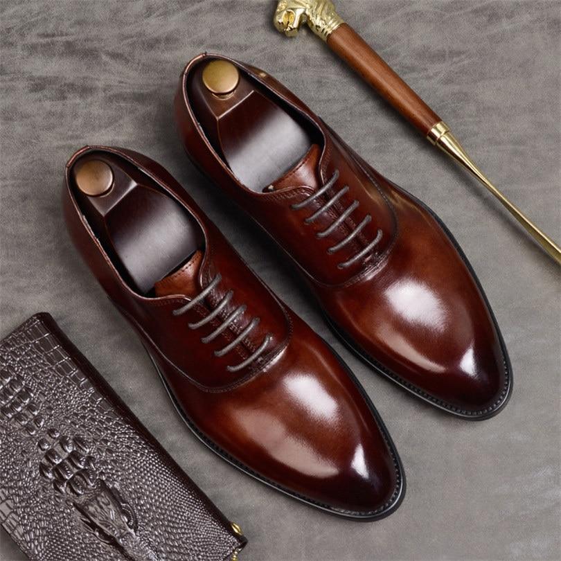 Men's Formal Leather Oxford Shoes