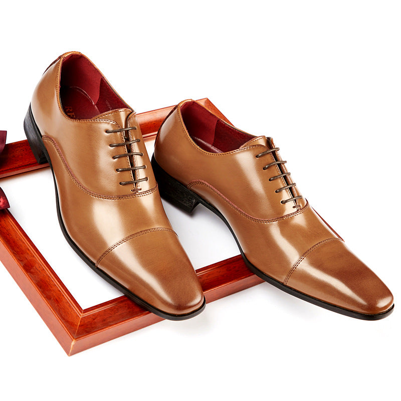 Men's Business Suit Leather Shoes