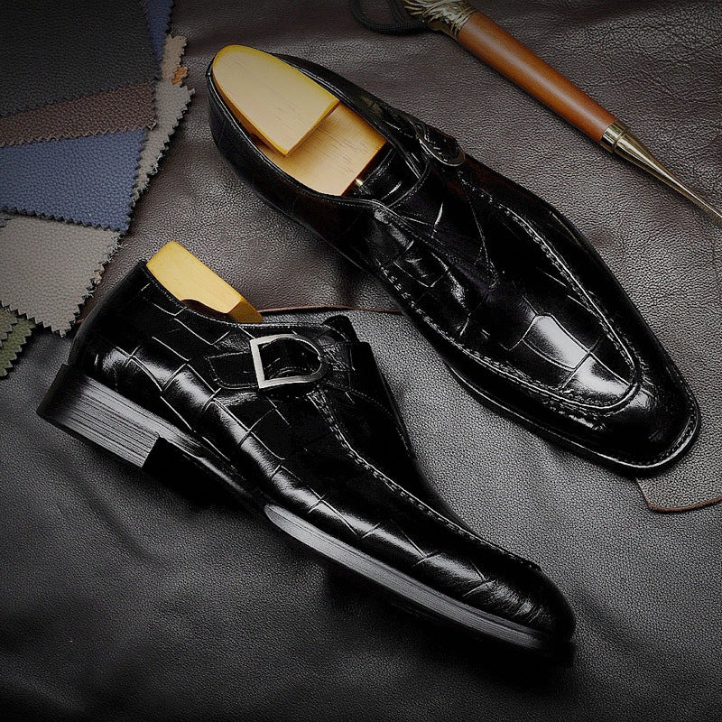New Men's Low-top Leather Shoes