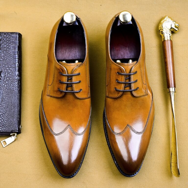Full Grain Cowhide Leather Shoe For Men