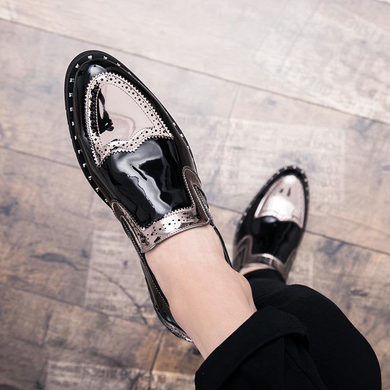 Luxury Bling Oxford Men Dress Shoes
