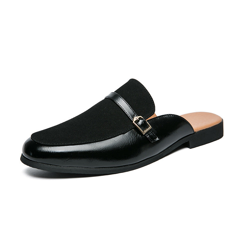 British Business Leather Sandals Fashion Breathable Shoes