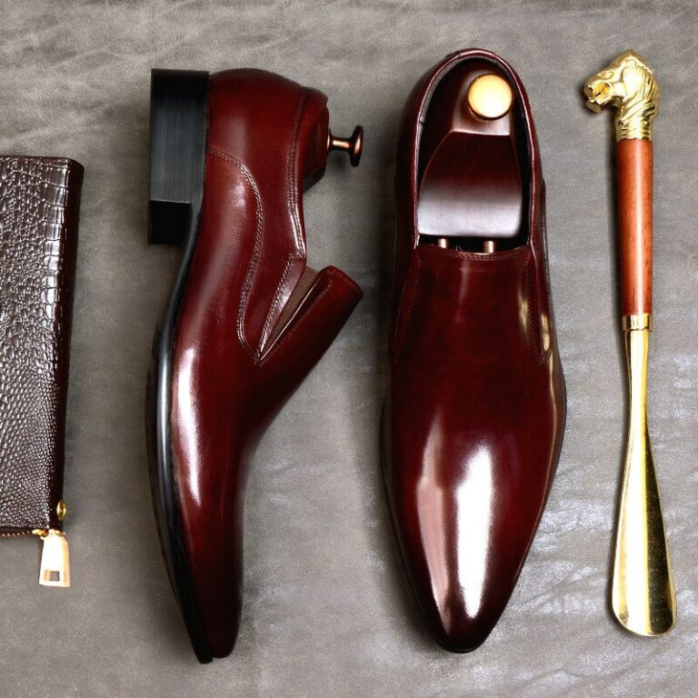Handmade Leather Oxford Party Wedding Shoe For Men