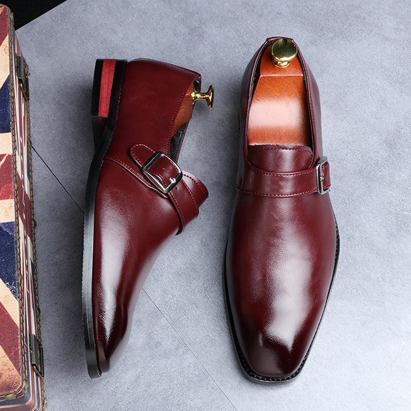 Men's Plus Size Fashion Leather Shoes