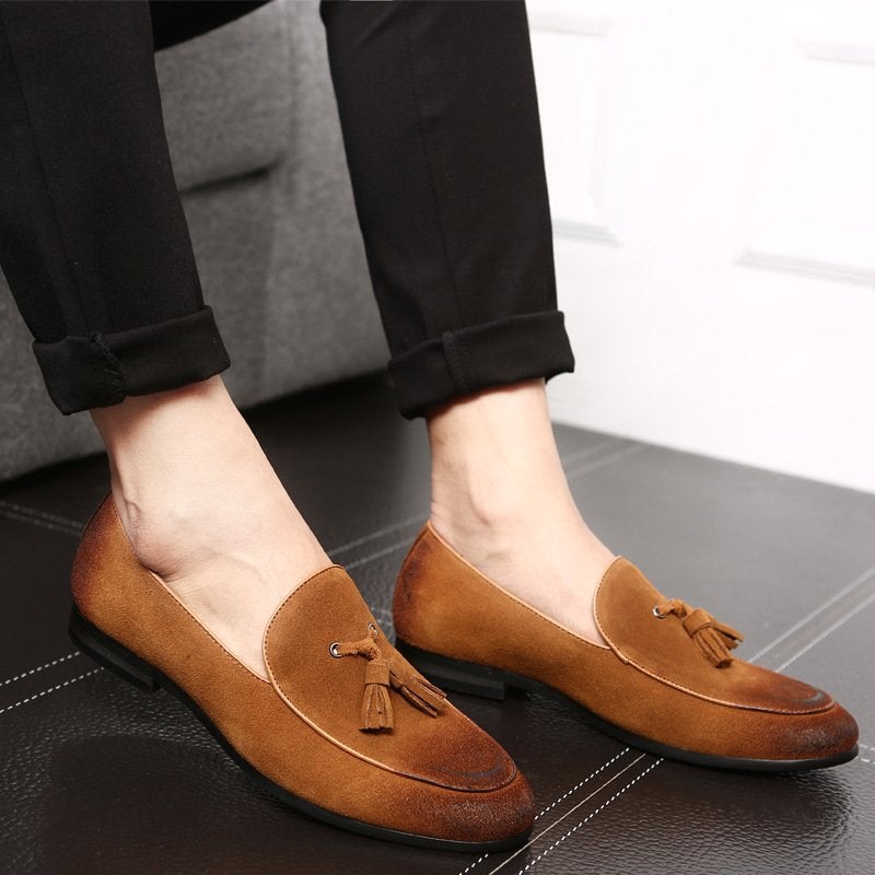 British Men's Casual Leather Shoes