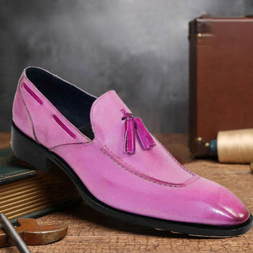 Men's Tassel Retro Classic Multicolor Leather Shoes