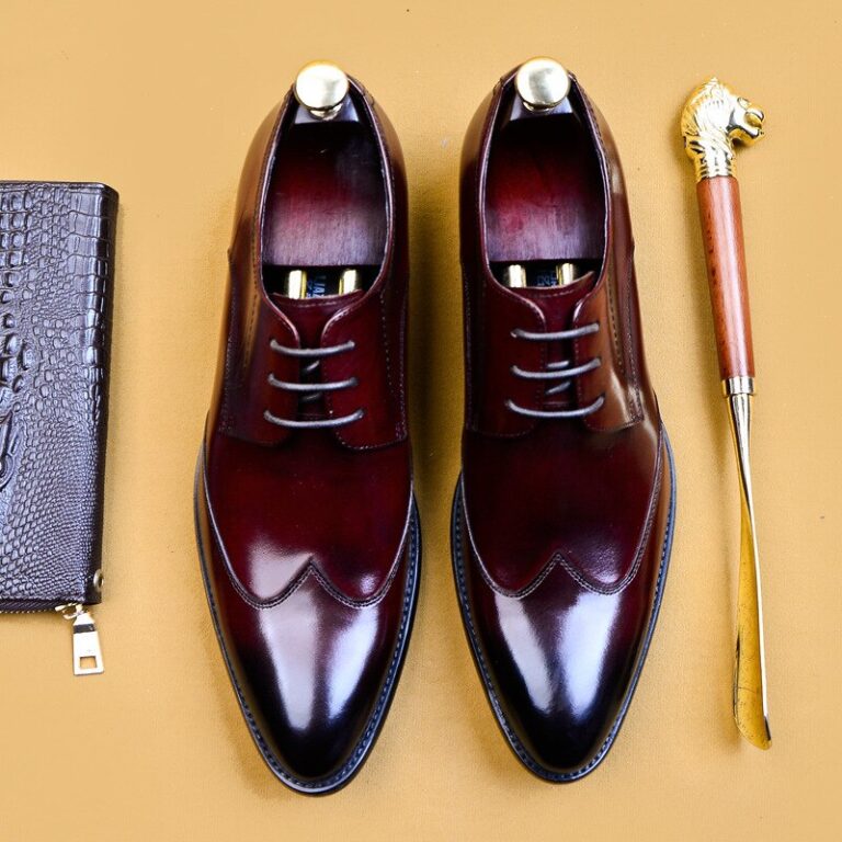 Full Grain Cowhide Leather Shoe For Men
