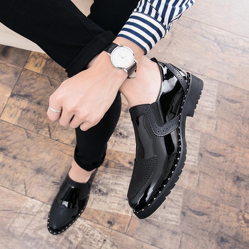 Luxury Bling Oxford Men Dress Shoes