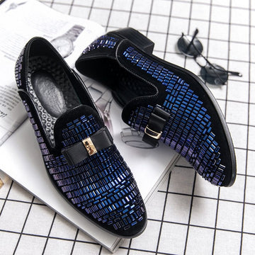 Men's Fashion New Pointed Leather Shoes