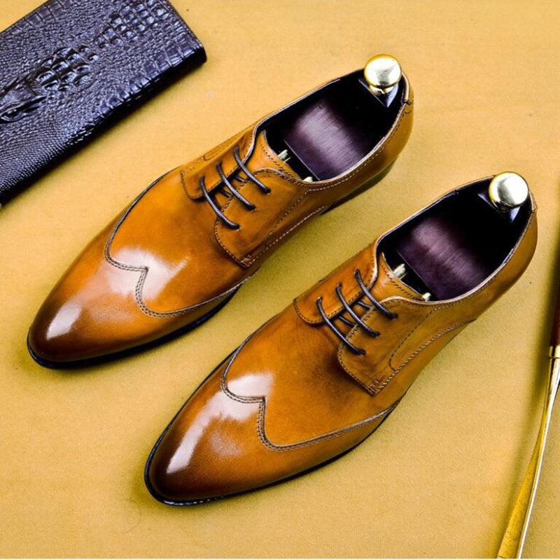 Full Grain Cowhide Leather Shoe For Men