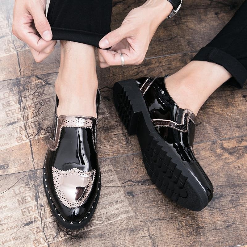 Luxury Bling Oxford Men Dress Shoes