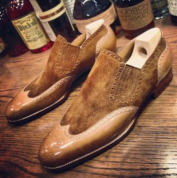 Men's Leather Shoes Casual Shoes Dress Shoes Retro Classicle Casual