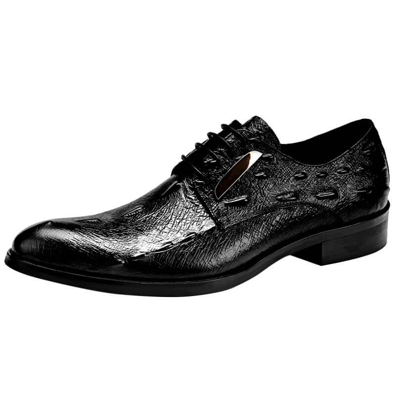 Men's Formal Business Breathable Pointed Leather Shoes
