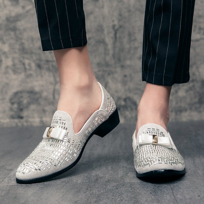 Men's Fashion New Pointed Leather Shoes