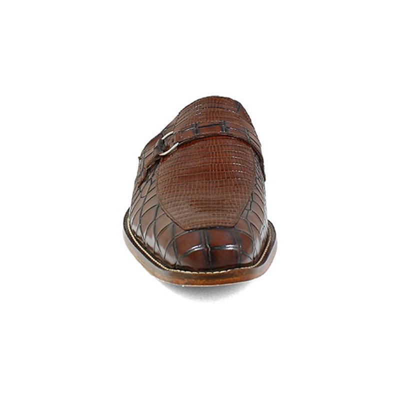 Fashion Crocodile Leather Backless Sandals