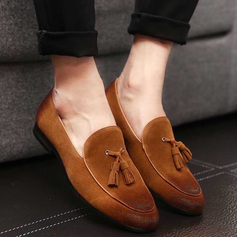 British Men's Casual Leather Shoes