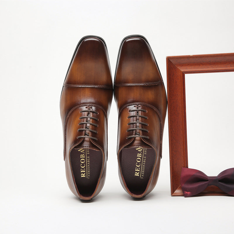 Men's Business Suit Leather Shoes