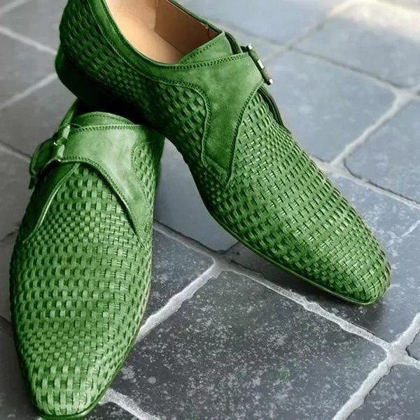 Men's Faux Leather Flat Shoes