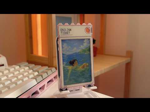 A pocket-sized color e-paper display designed for everyday carry.